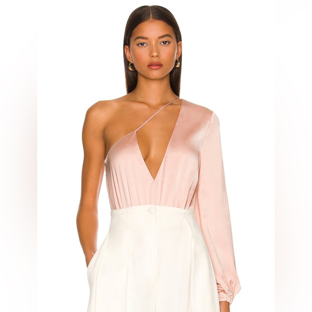 NWT NBD - Greer Bodysuit in Champagne (Pink)